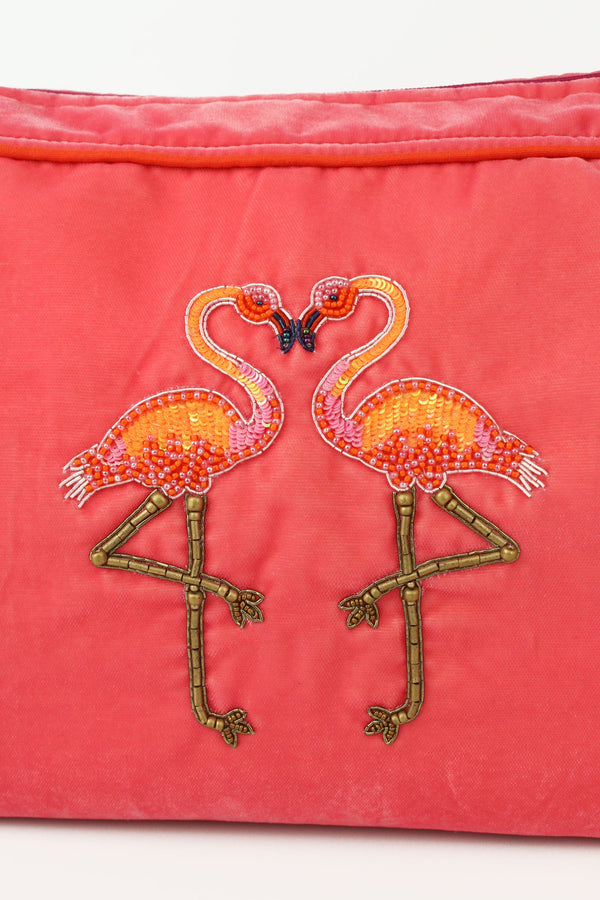 Pink Flamingo Washbag