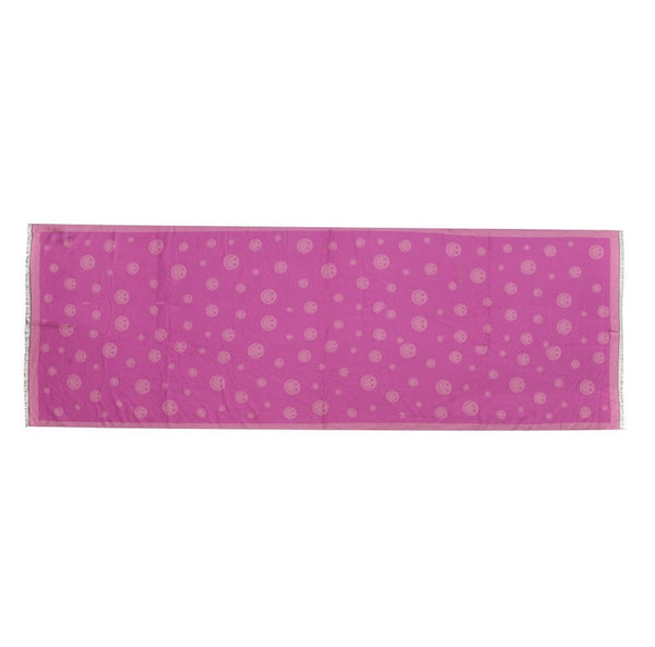 Pink Two Tone Happy Scarf