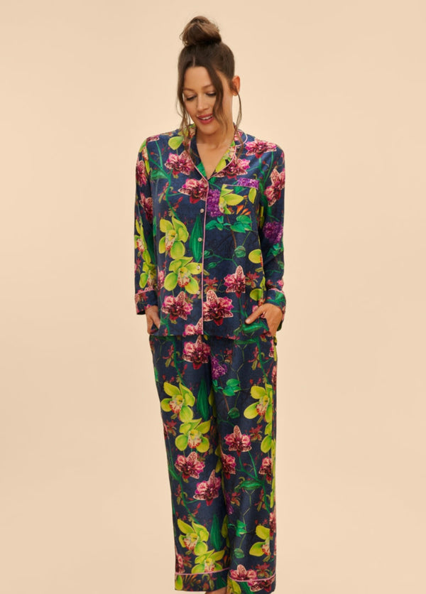 Powder Ink Exotic Print Supersoft Pyjamas