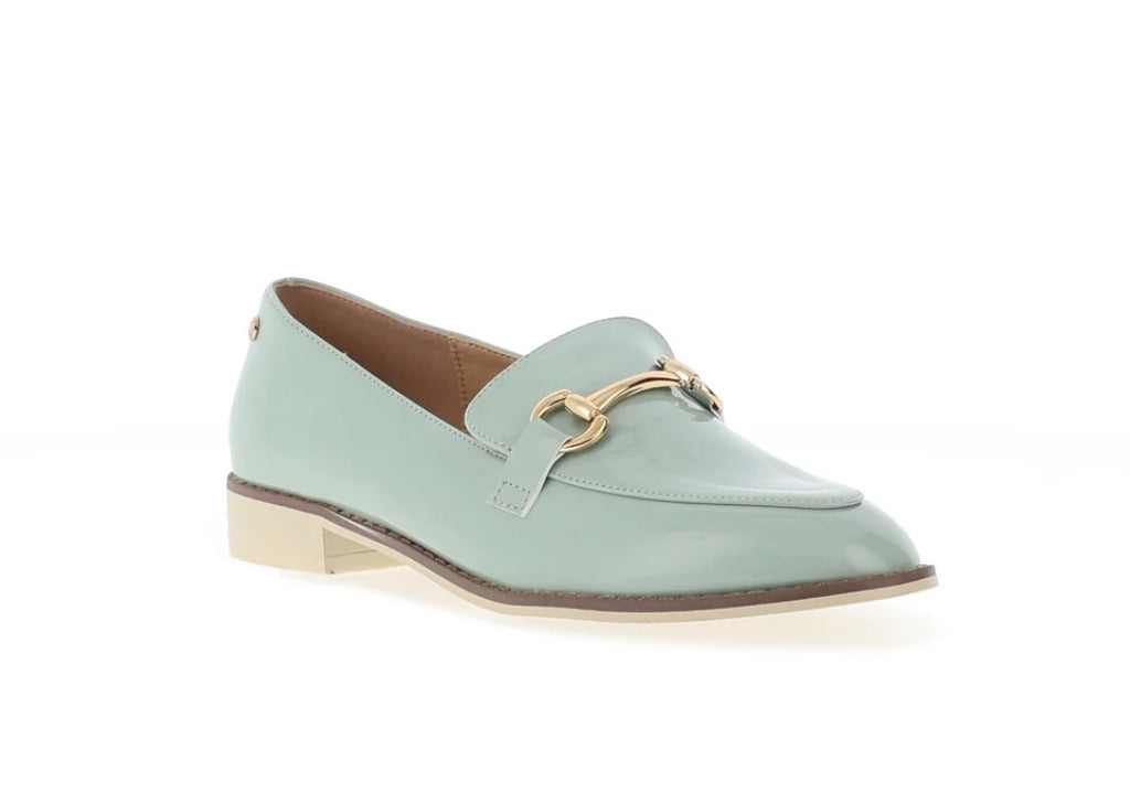 Pertosa Mint Patent Loafer