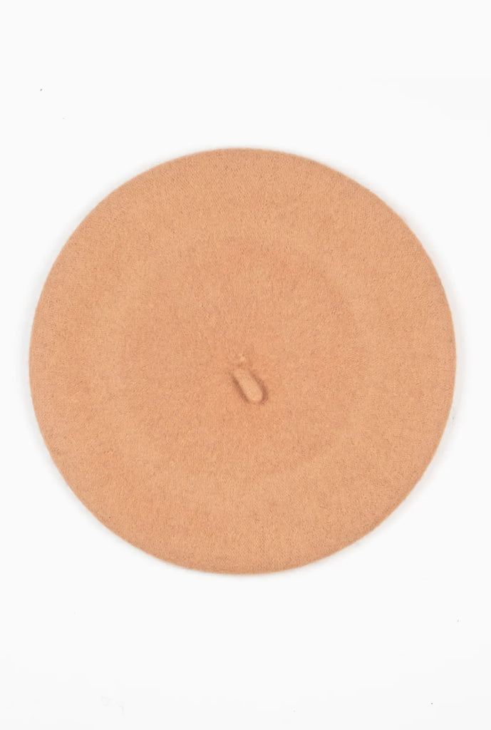 Amelie Camel Beret