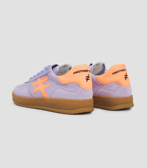 Another Trend Lilac and Orange Gum Sole Trainers