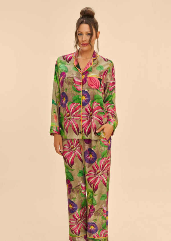 Powder Botanicals Print Supersoft Pyjamas