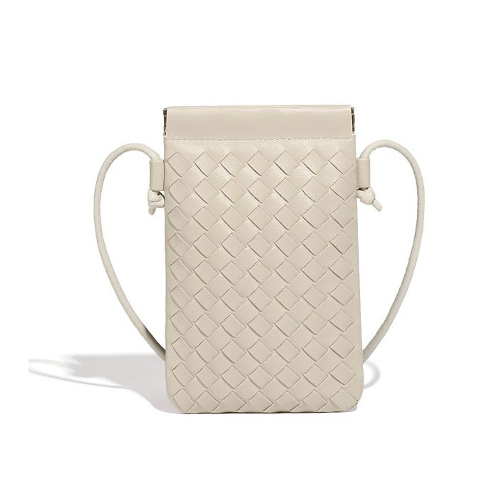 Cream Fiesta Woven Cross Body Bag