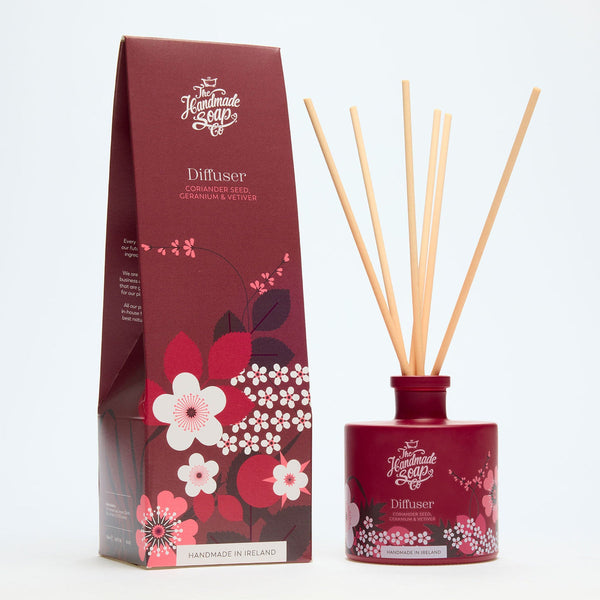 Coriander Seed, Geranium & Vetiver Fragrance Diffuser