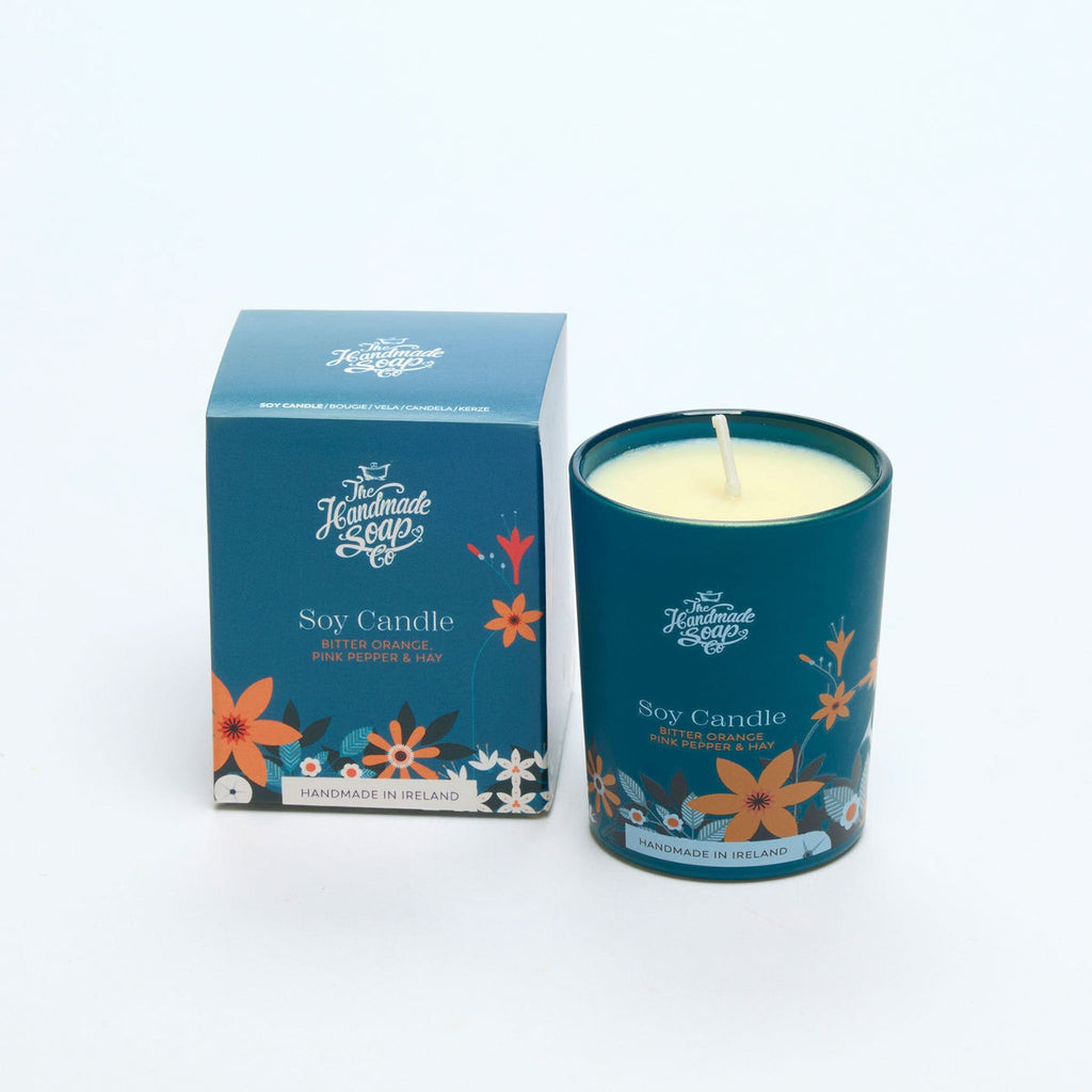 Bitter Orange & Pink Pepper Scented Soy Mini Candle 70g