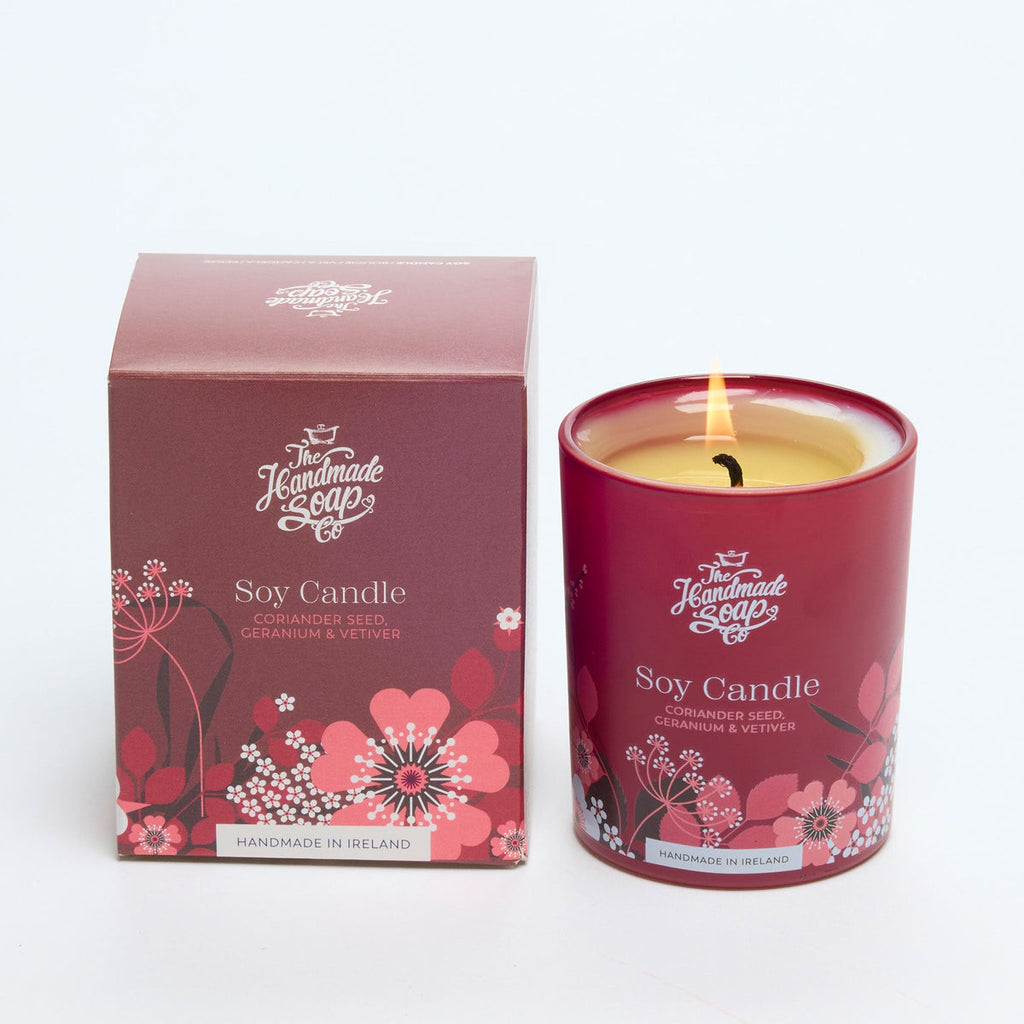 Coriander Seed , Geranium & Vetiver Candle 210g