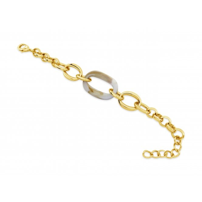 Gold Chunky Links Bracelet