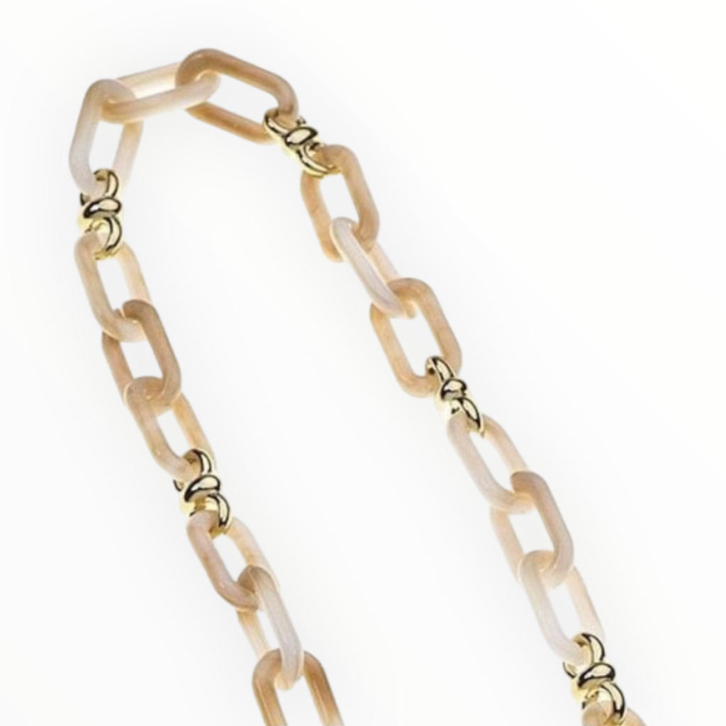 Taupe & Gold Chunky Sunglasses Chain