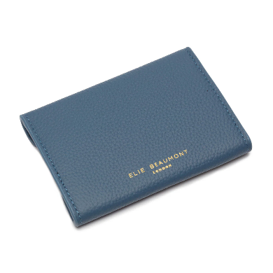 Teal Elie Beaumont Leather Wallet Cardholder