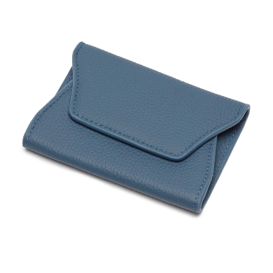 Teal Elie Beaumont Leather Wallet Cardholder