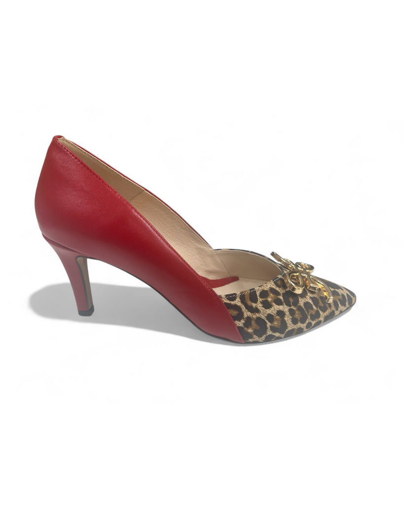 Emis Leopard & Red Heels