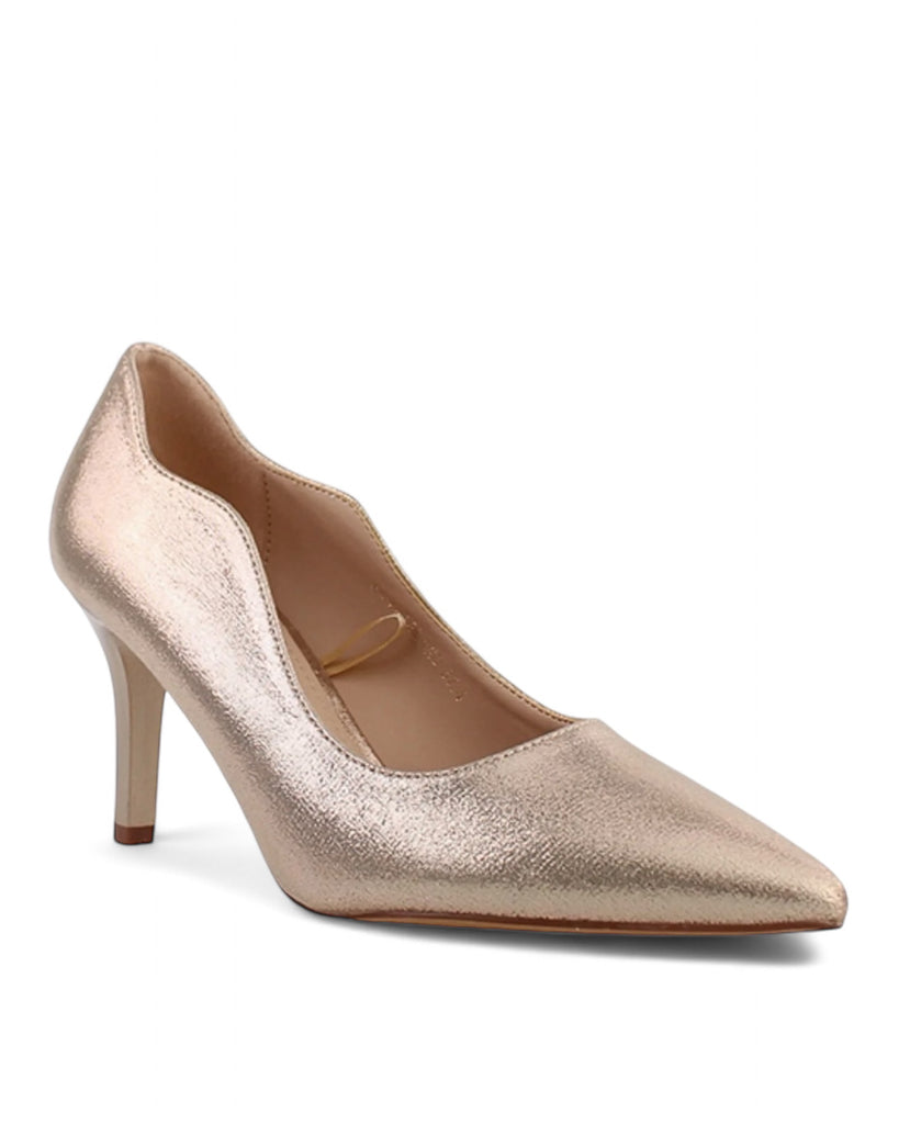 Sorento Foto Island Gold Court Shoe