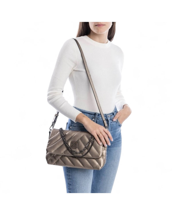 XTI Bronze Quilted Bag