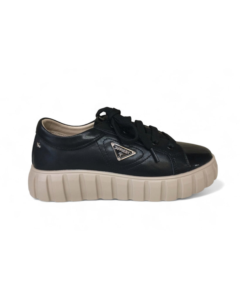 Kate Appleby Kilmaurs Black Platform Trainers