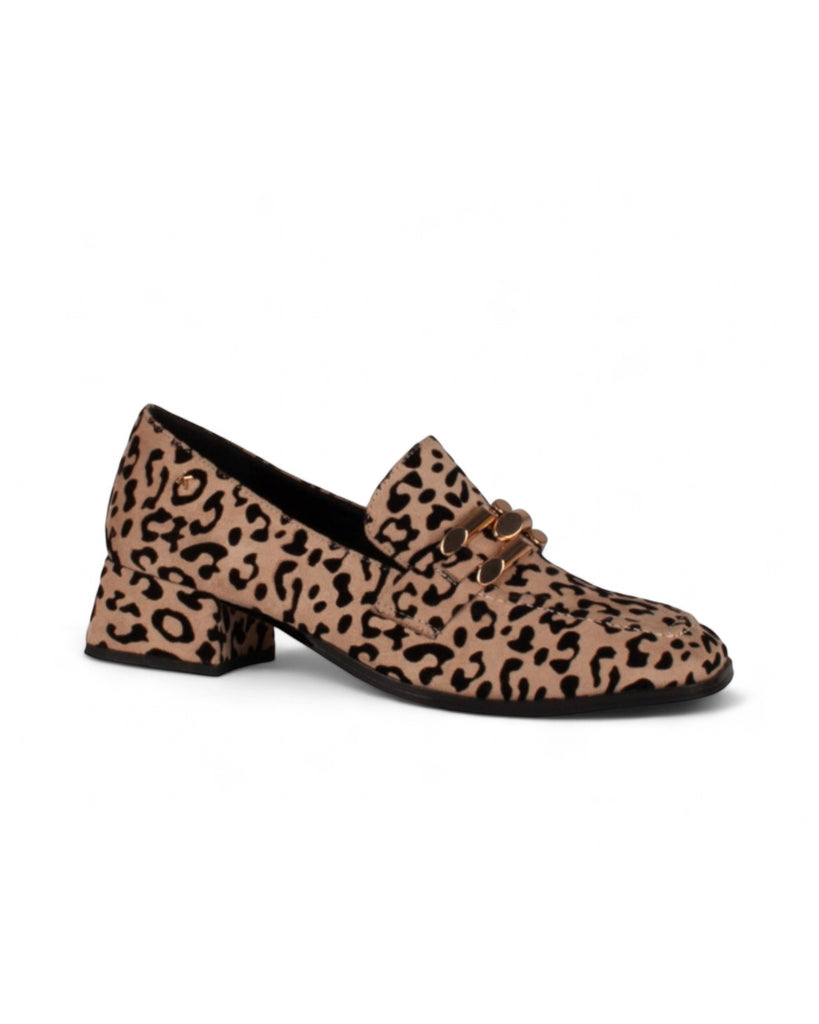 Kate Appleby Thome Leopard Block Heel Loafers