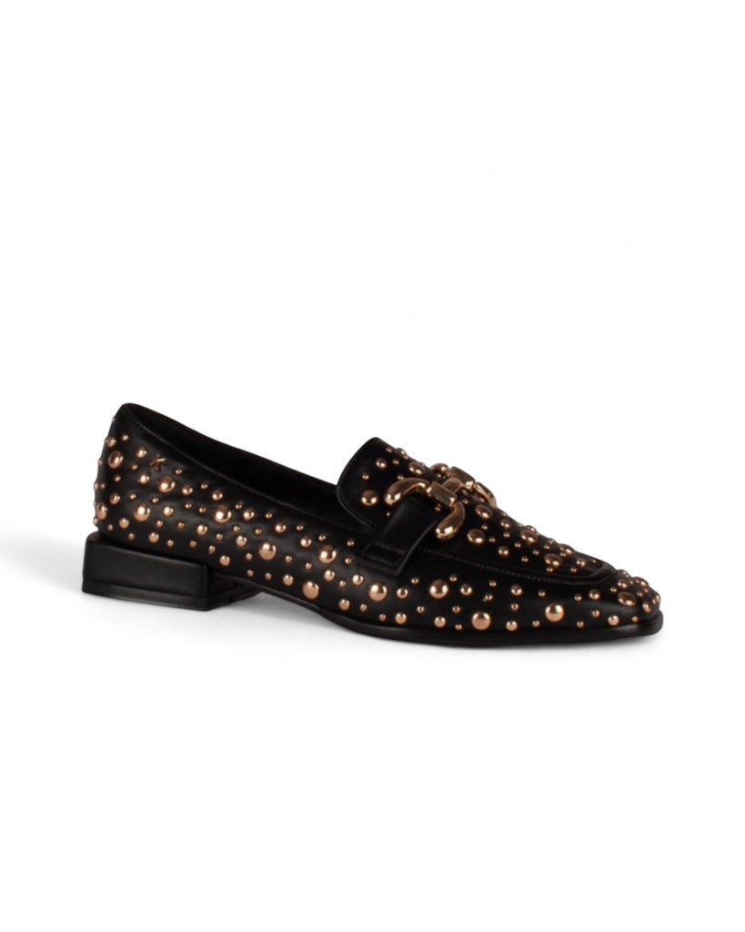 Kate Appleby Peniston Black Stud Loafers