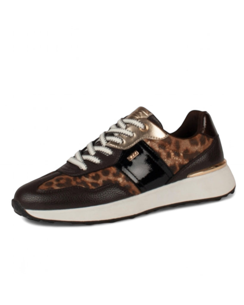 Tommy Bowe Grain Stealth Leopard Trainers