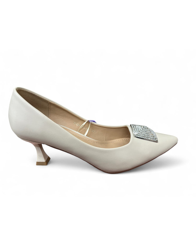 Sorento Secret Garden Nude Pointed Heel