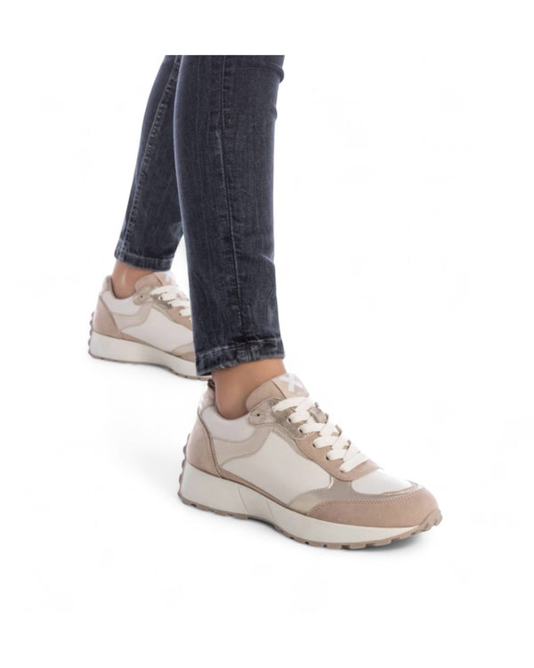 XTI Beige Trainers