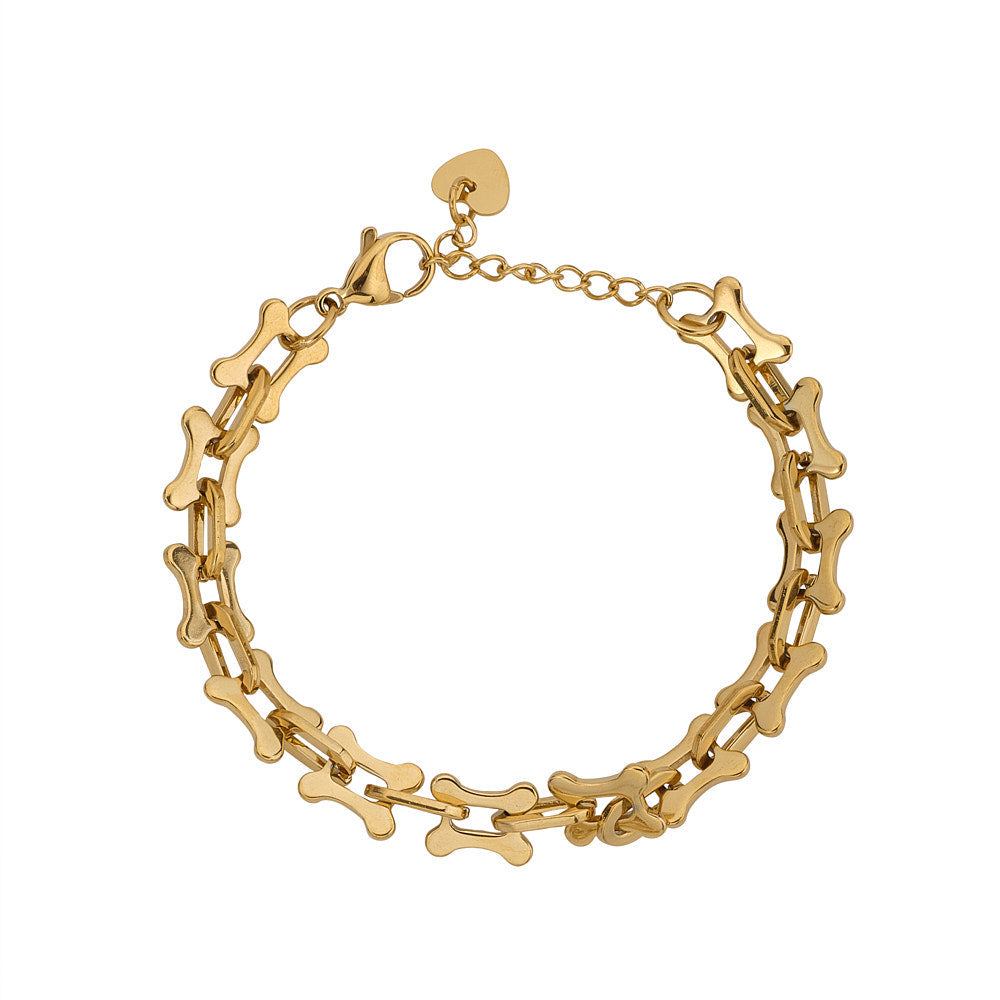 Laylah Gold Links Bracelet