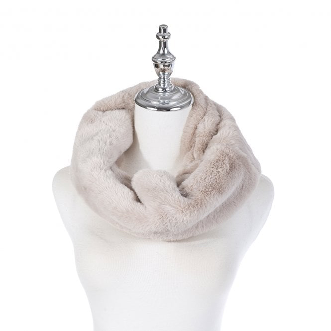 Stone Faux Fur Snood