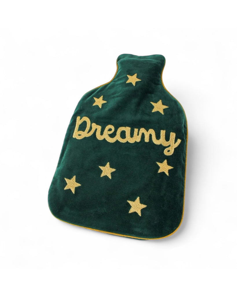 My Doris Green Velvet Dreamy Hot Water Bottle