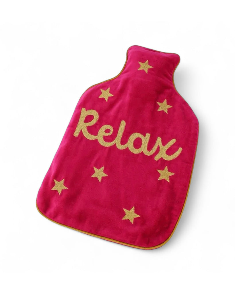 My Doris Pink Velvet Relax Hot Water Bottle