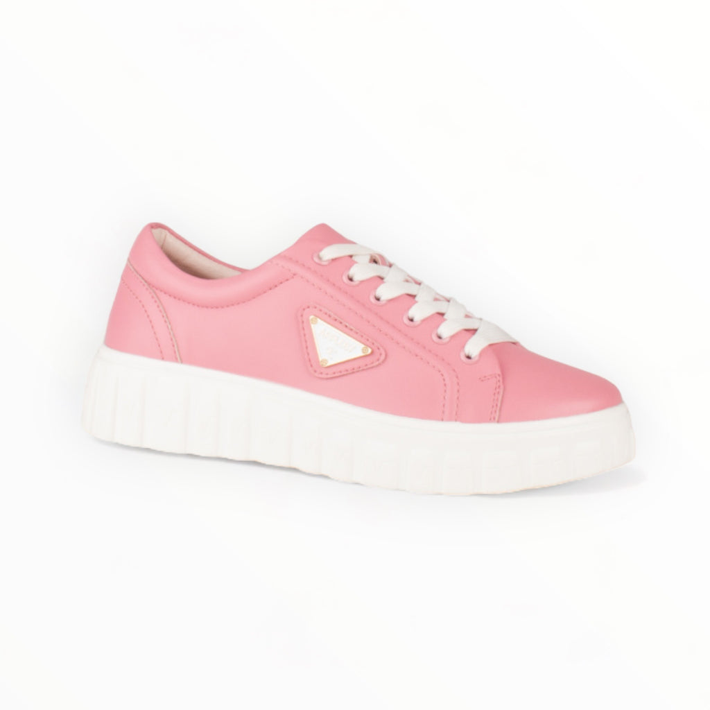 Kilmaurs Candy Pink Chunky Sole Trainers