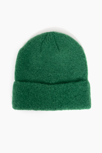 Saylor Green Beanie Hat