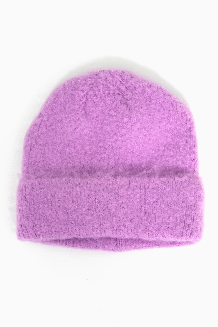 Saylor Lilac Beanie Hat